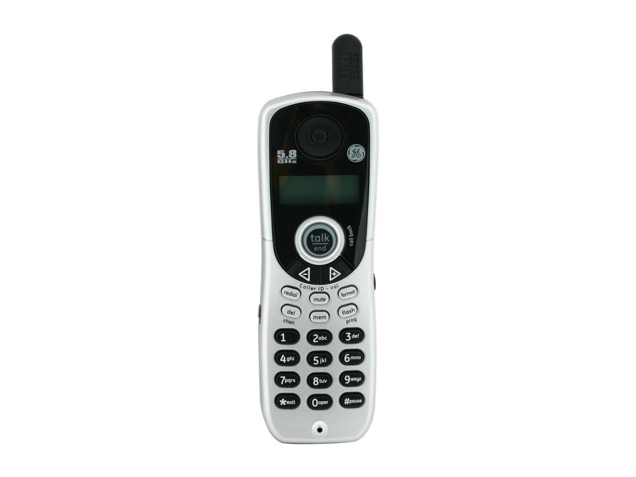 GE 25839GE3 5.8 GHz Digital 1X Handsets Cordless Phone