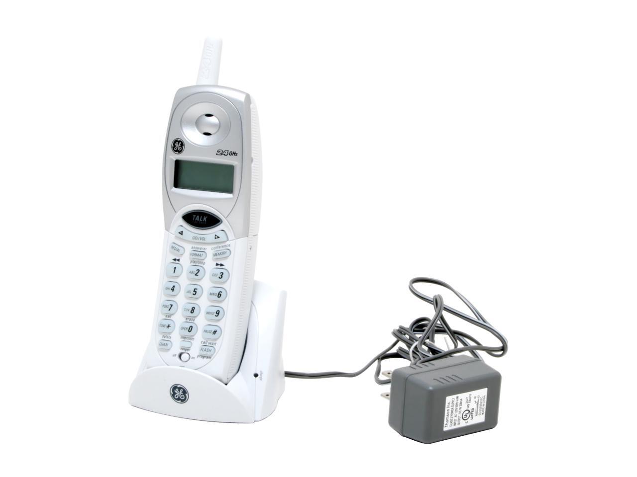 GE 27881GE2 2.4 GHz 1X Handsets Cordless / Corded Phone Combo