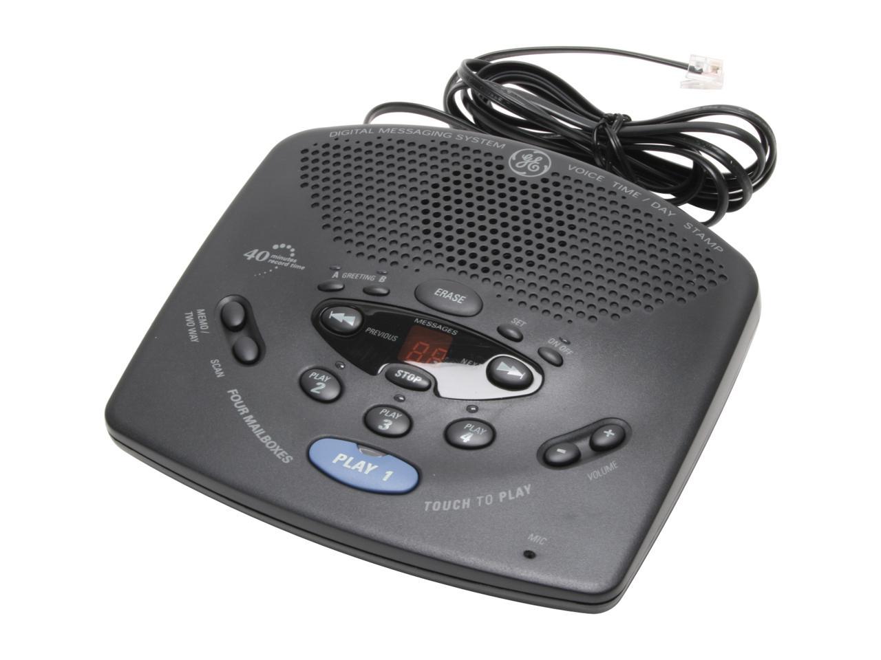 GE 29869GE2-B Digital Answering Machine - Newegg.com