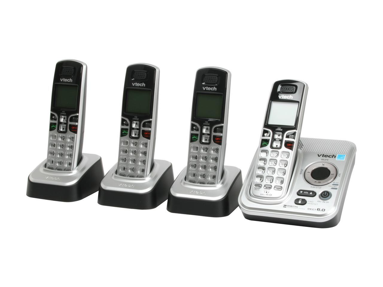 Vtech CS62294 DECT 6.0 Cordless Phone w/ Digital Answering System and