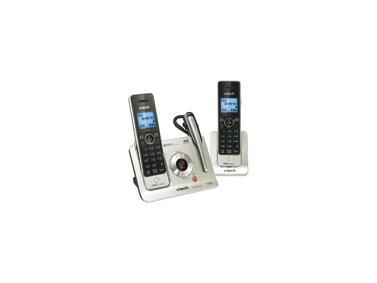 Vtech Ls6475 3 19 Ghz Digital Dect 60 2x Handsets Cordless Phones Neweggca 3114