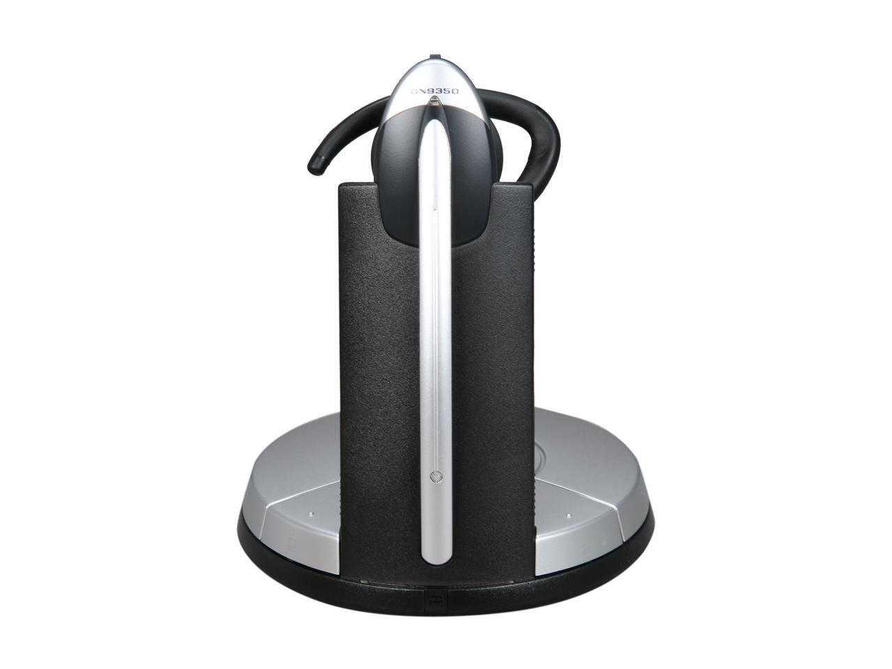 Jabra GN9350E DSP Mono Wireless Headset & Lifter w/ PeakStop Tech & LCD