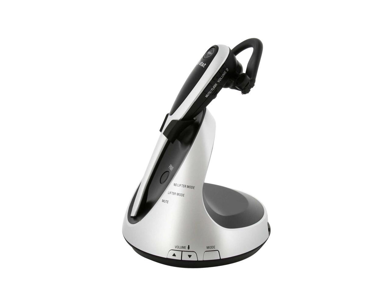 at&t tl7812 dect 6.0 cordless headset and handset lifter landline telephone