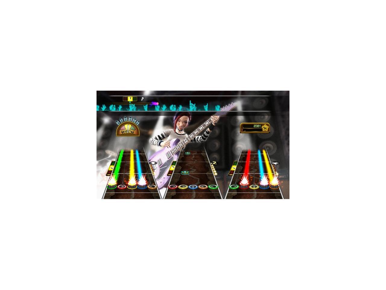 can i play pc guitar for guitar hero on wii