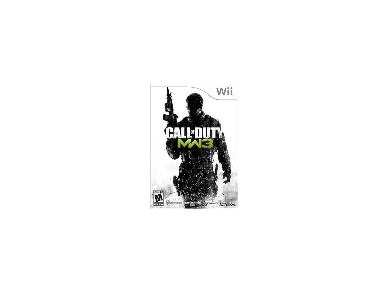 Call Of Duty Modern Warfare 3 Wii Game Newegg Com