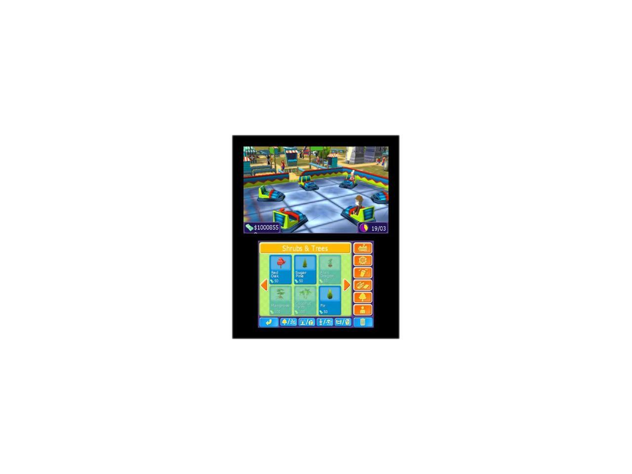 Rollercoaster Tycoon Nintendo 3DS Game