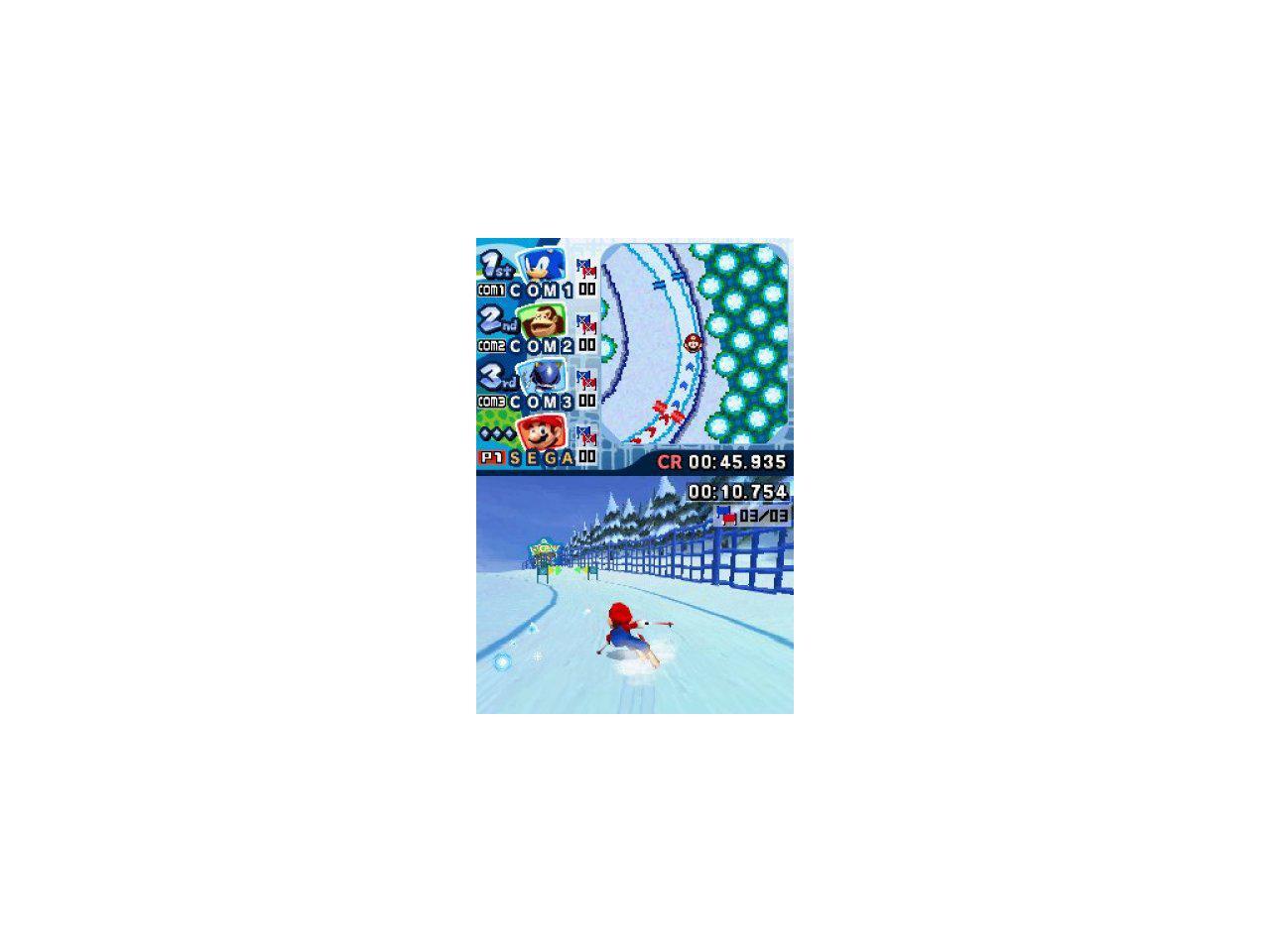 Mario and Sonic Winter Olympic Games DS Experience
