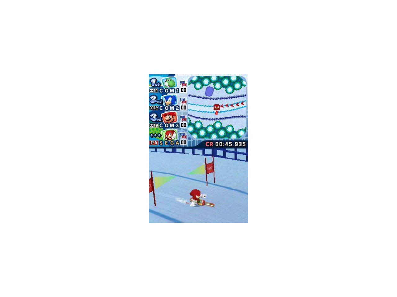 Mario and Sonic Winter Olympic Games DS Experience