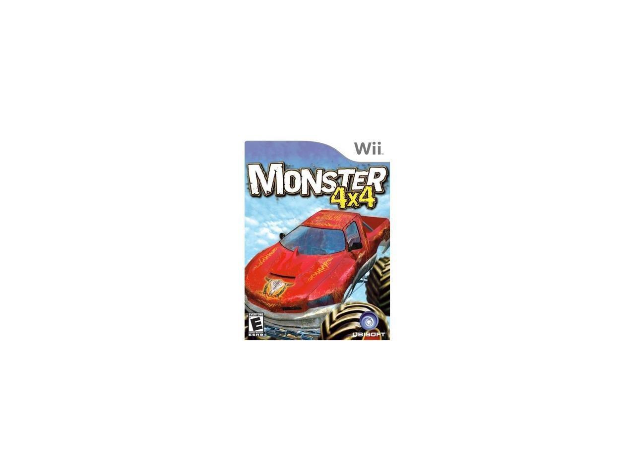 monster 4x4 stunt racer wii