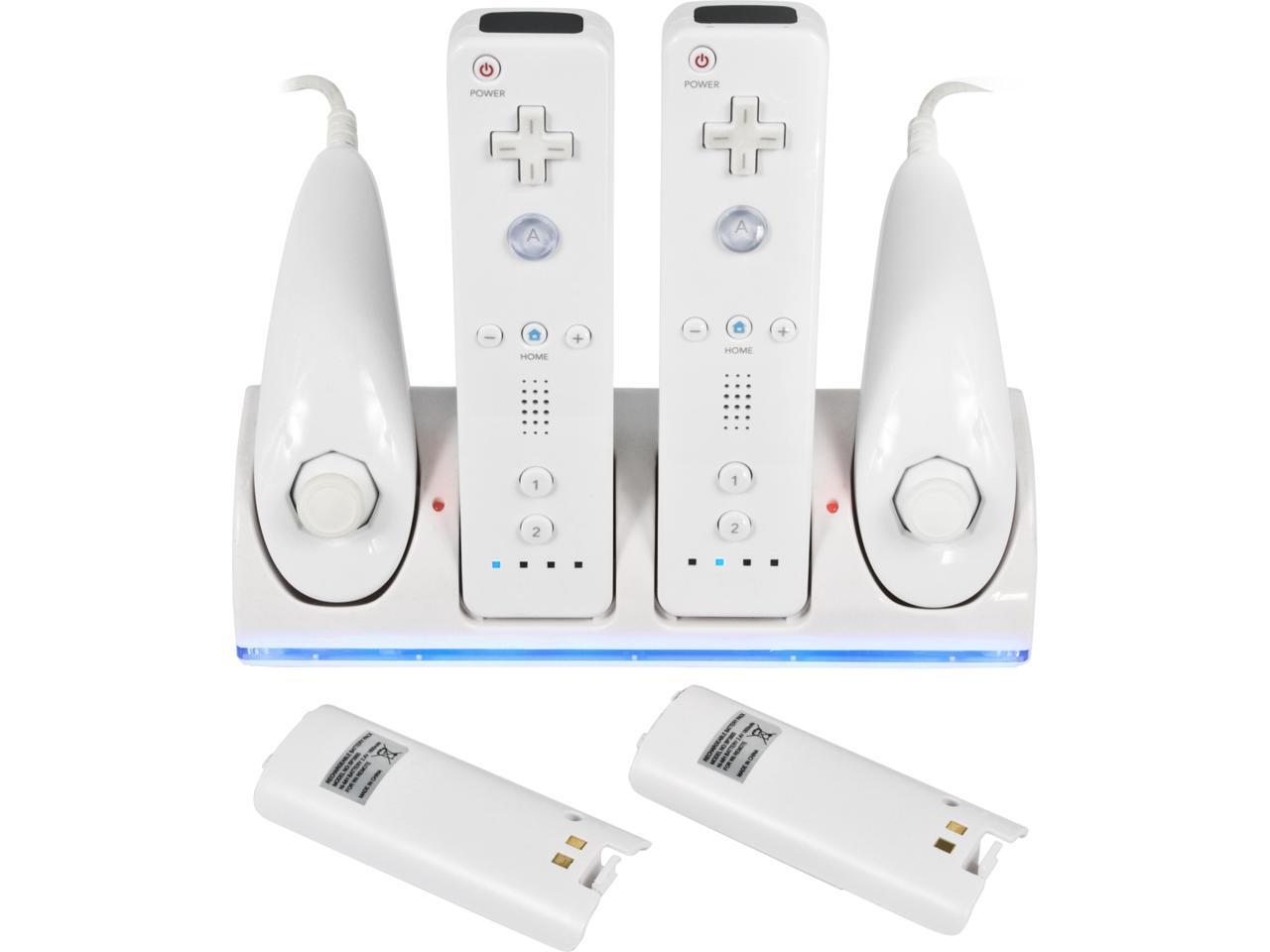 CTA Digital Dual Charger Station with Nunchuk Rests for Wii