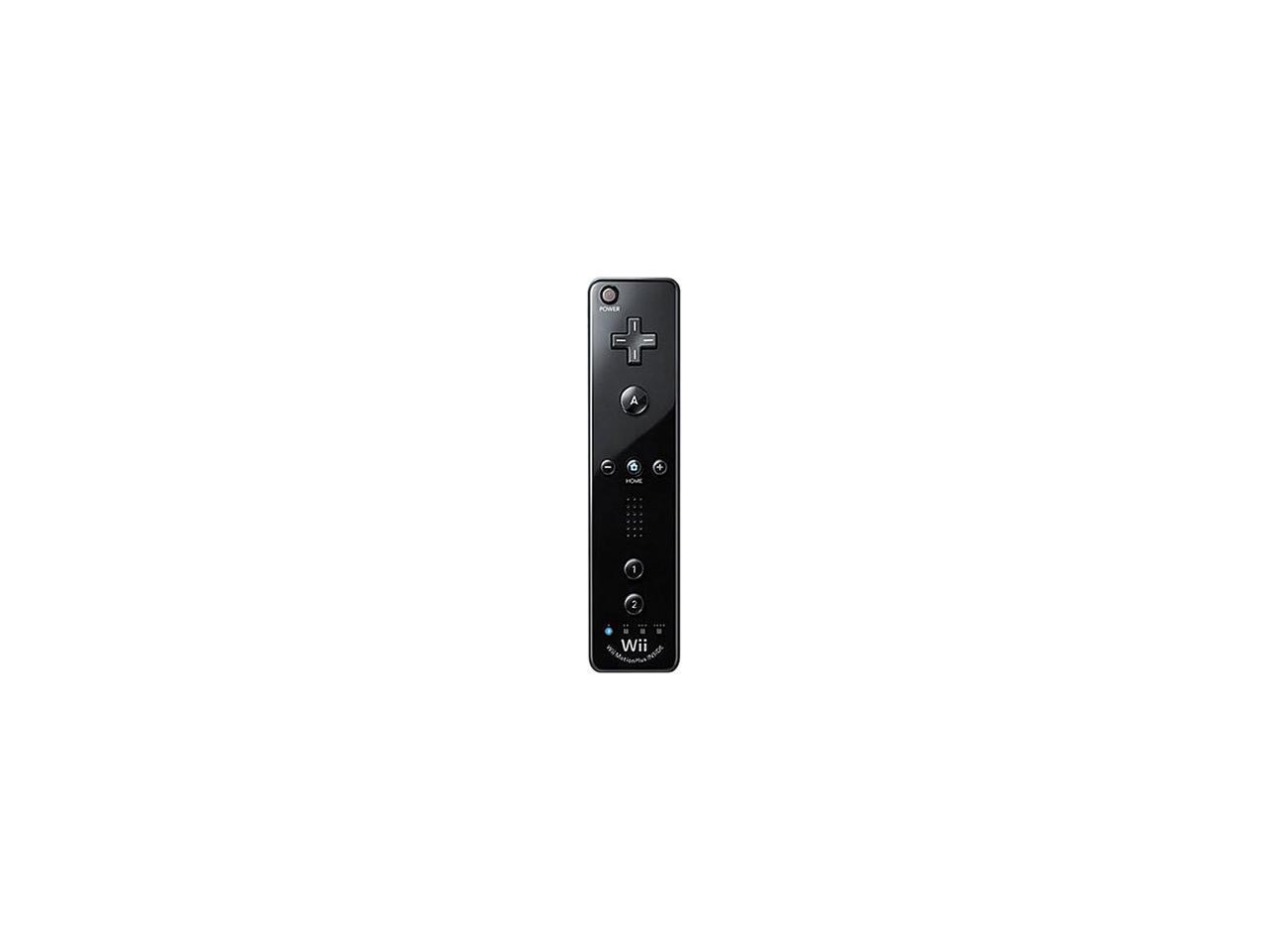 Refurbished Nintendo Wii Remote Plus with MotionPlus (Black)