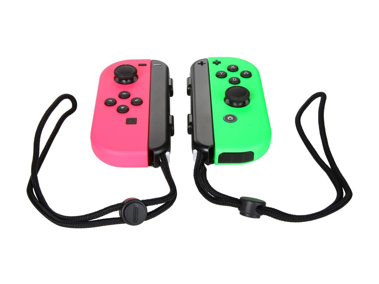 Nintendo Joy-Con (L/R) - Neon Pink / Neon Green - Newegg.com