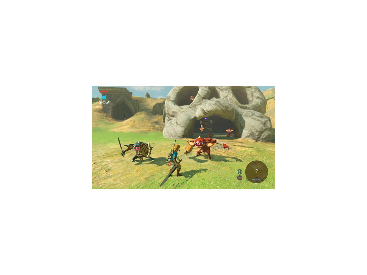 zelda breath of the wild wii u