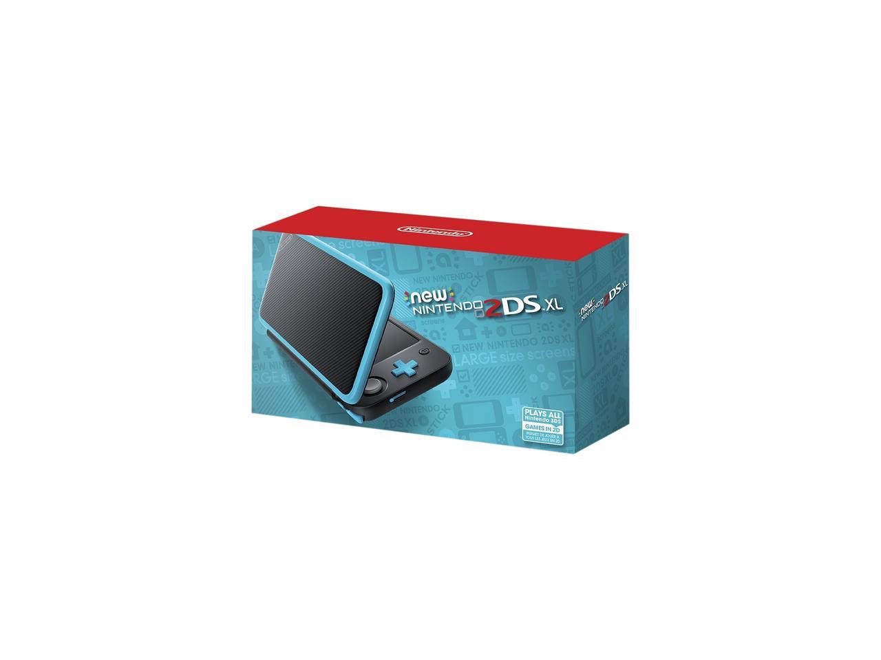 Nintendo New Nintendo 2ds Xl Black Turquoise Newegg Com