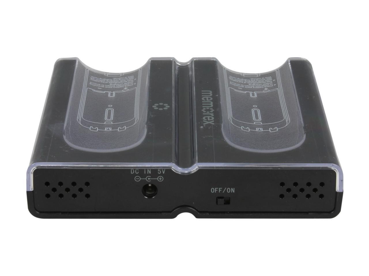 Memorex Wii Dual Charger Black