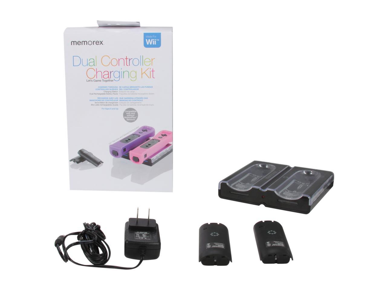 Memorex Wii Dual Charger Black