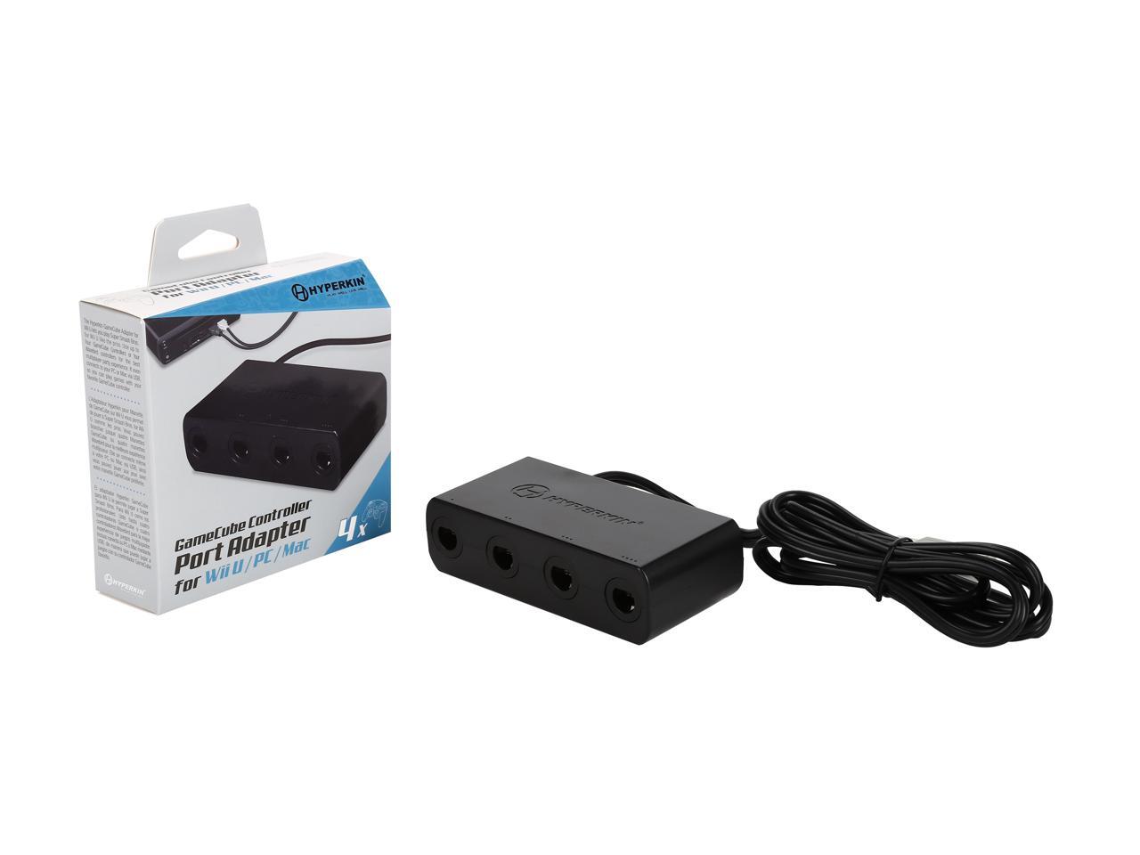 Hyperkin GameCube 4Port Adapter for Wii U PC/Mac and USB Compatible