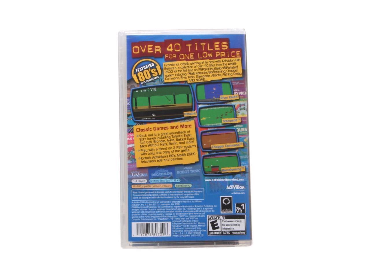 Activision Hits Remixed PSP Game Activision