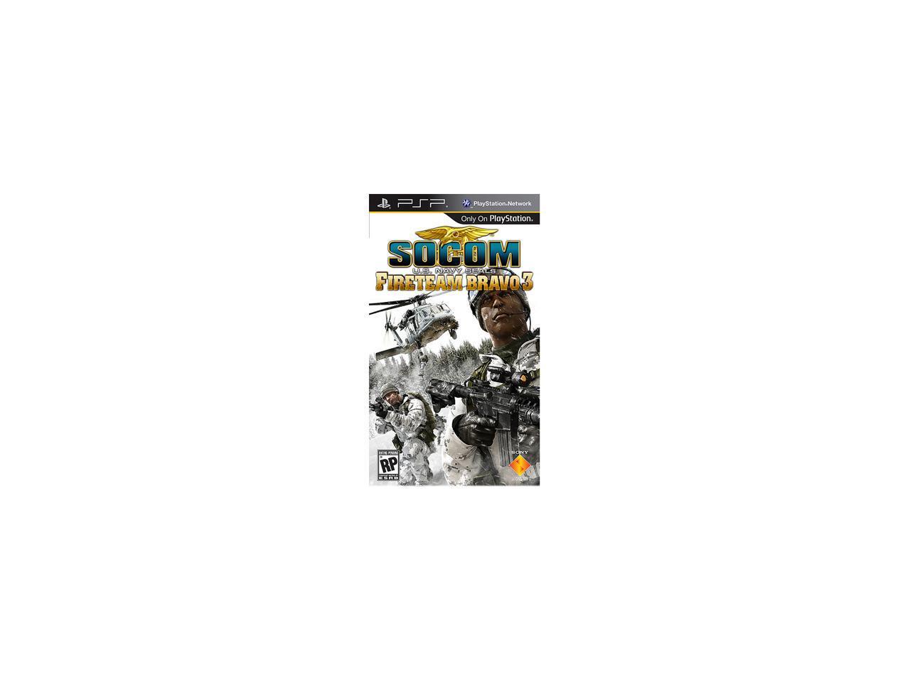 Socom U S Navy Seals Fireteam Bravo 3 Psp Game Sony Newegg Com