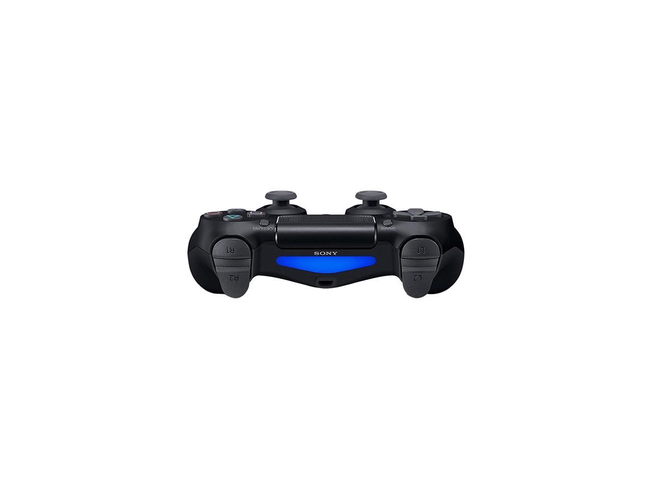 Dualshock 4 Wireless Controller For Playstation 4 Jet Black Cuh Zct2 Newegg Com
