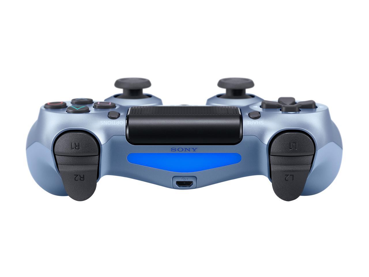 Used Good Sony DUALSHOCK 4 Wireless Controller Titanium Blue
