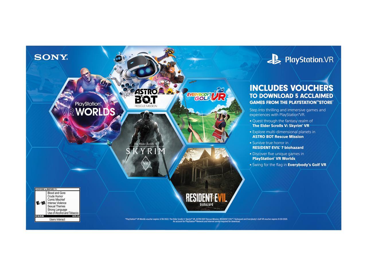 PlayStation PlayStation VR Bundle Five Game Pack PlayStation VR