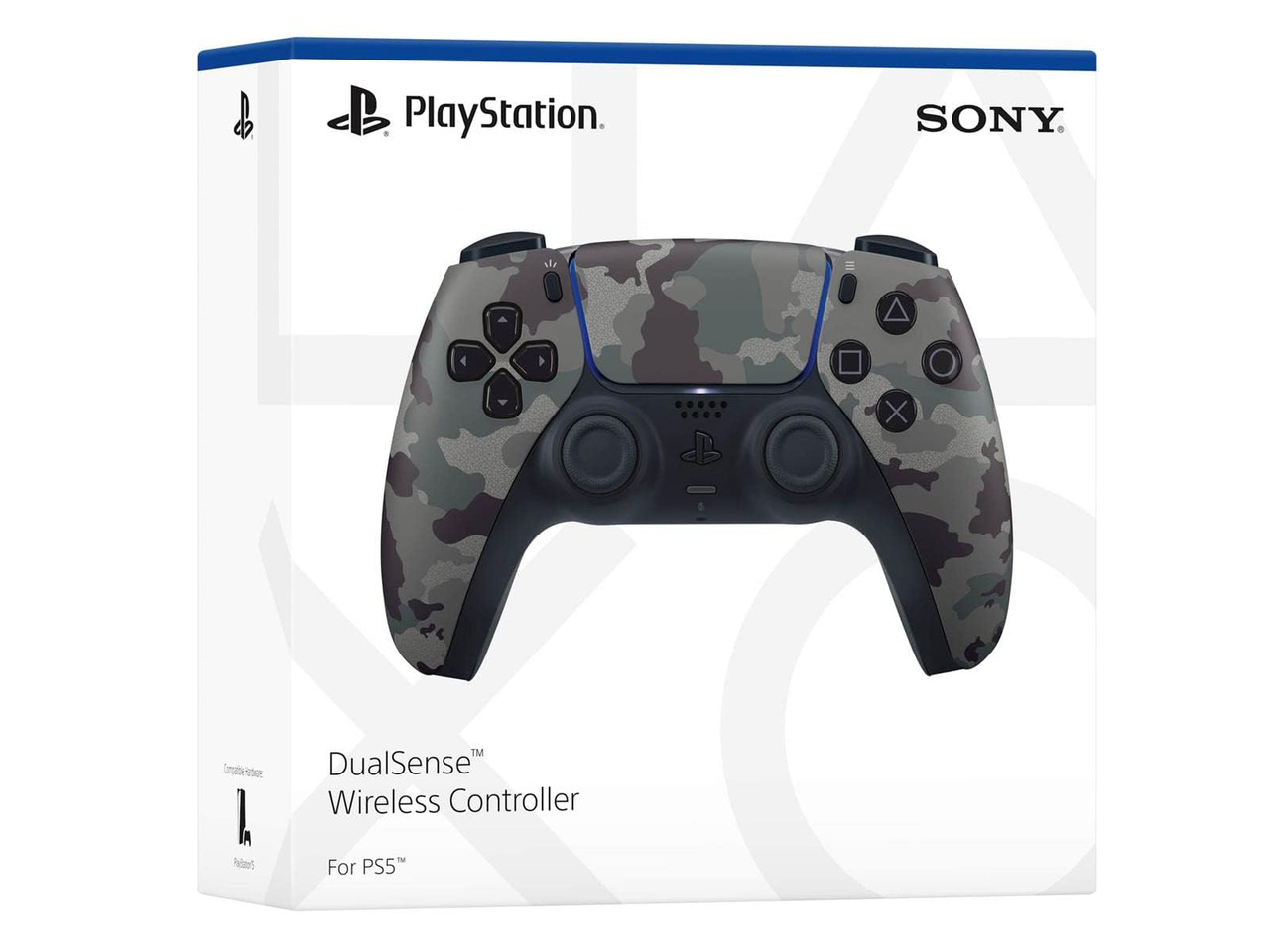 PlayStation DualSense Wireless Controller - Gray Camo - Newegg.com