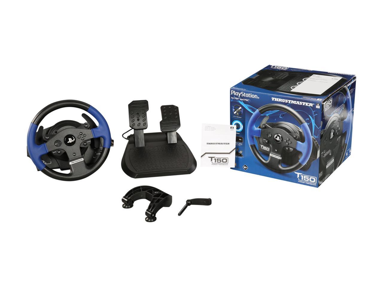 Thrustmaster T150 Rs Force Feedback Racing Wheel (PS5, PS4, PS3, PC)