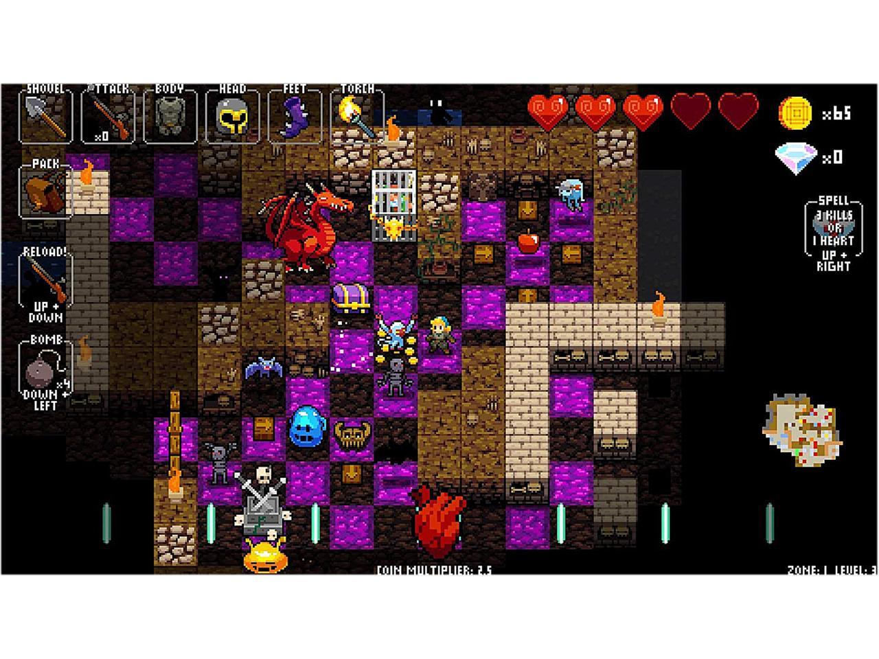 crypt of the necrodancer amplified character
