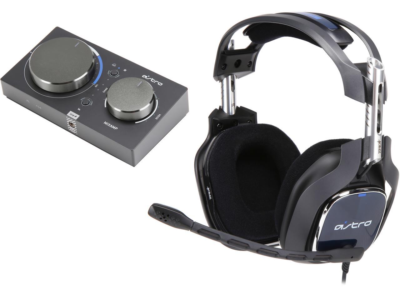 ASTRO Gaming A40 TR Headset + MixAmp Pro TR for PS5, PS4 and PC - Black
