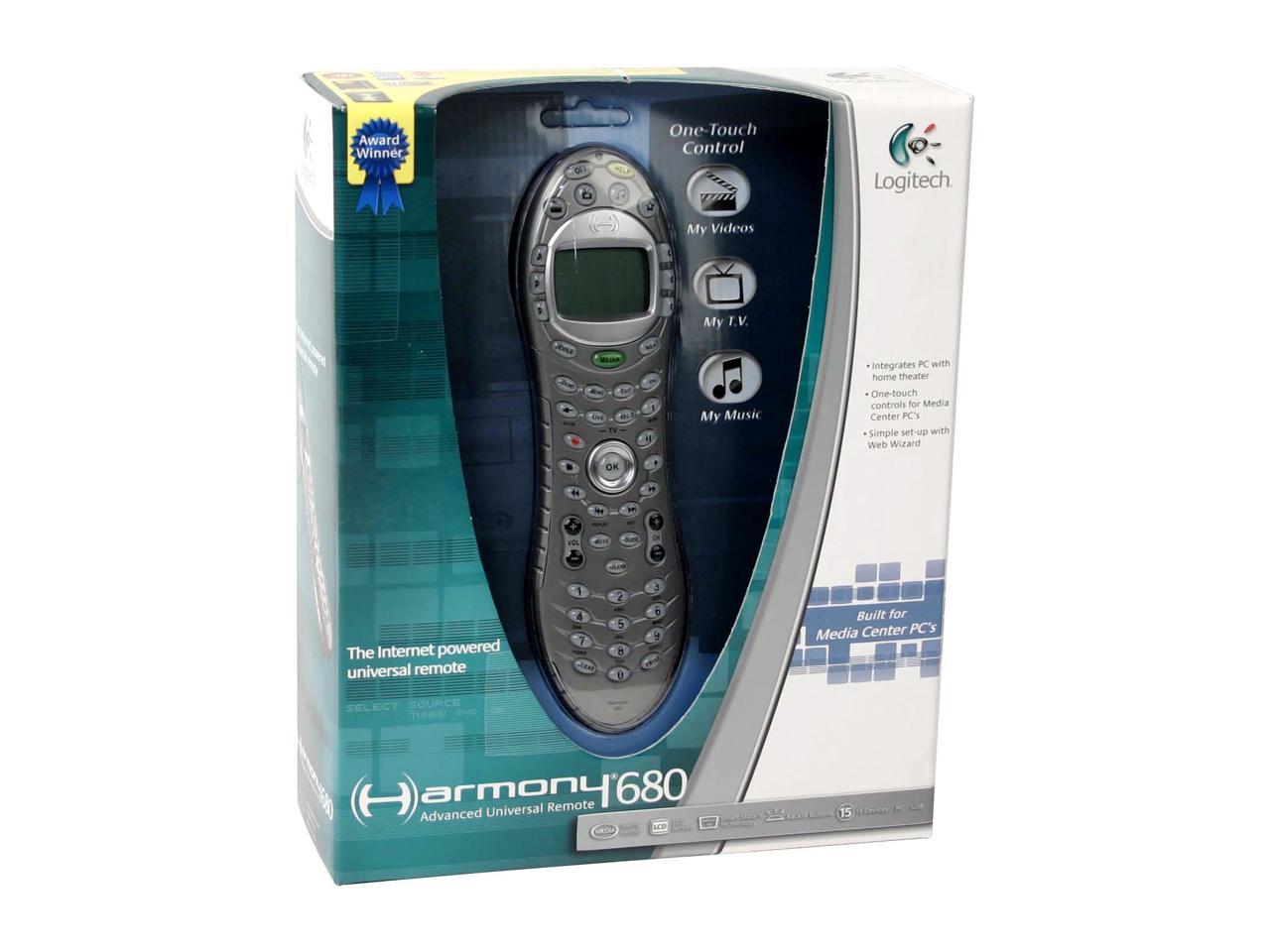 Logitech Harmony 680 Infrared / MAC Remote Control - Newegg.com