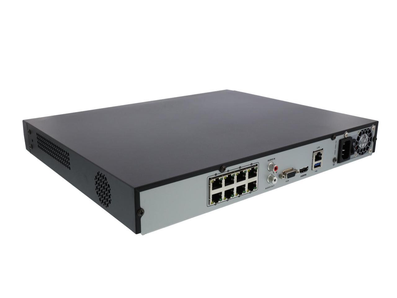 TRENDnet TV-NVR208 (v1.0R) 8-Channel 1080p HD PoE+ NVR - Newegg.com