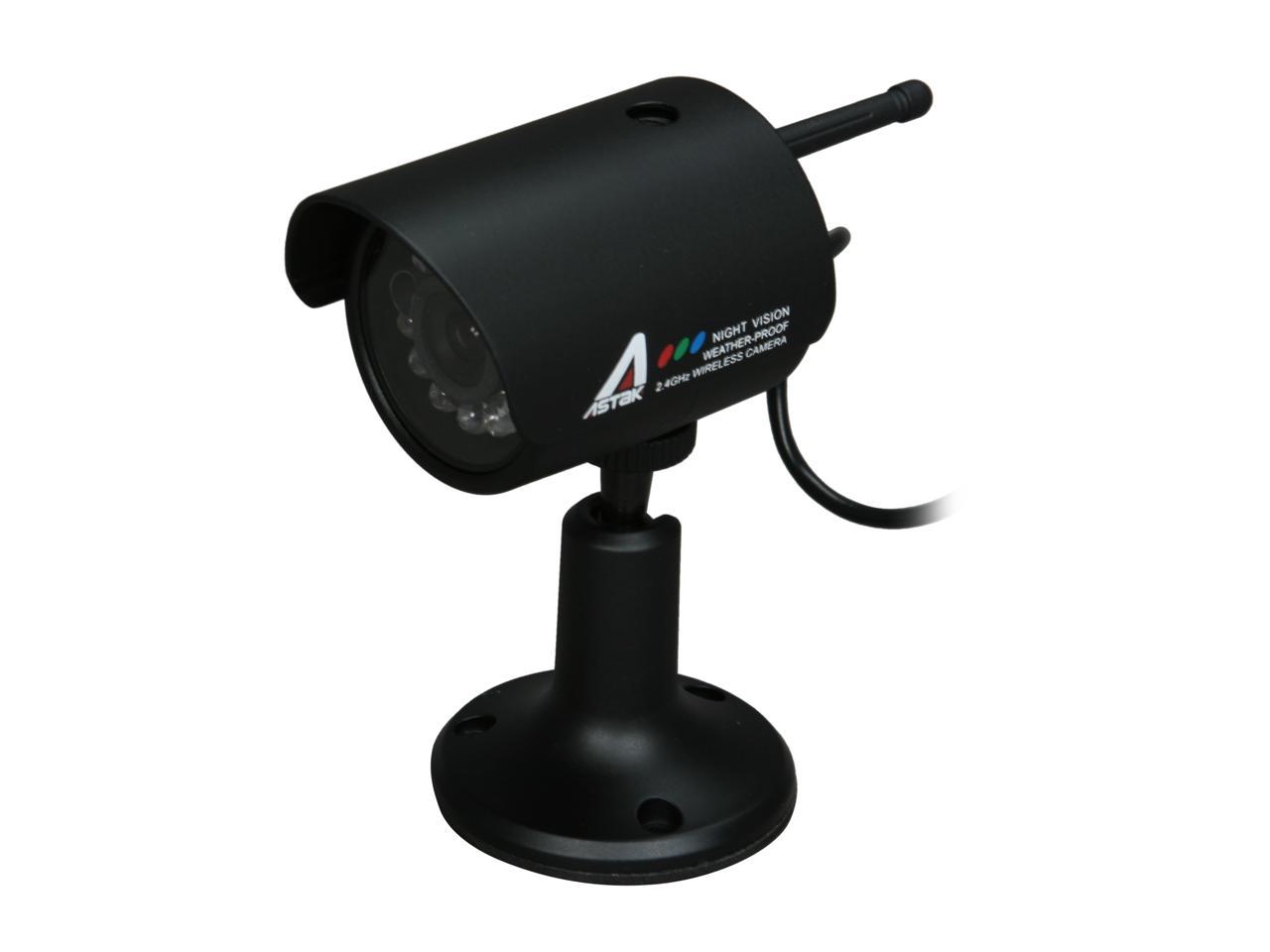 Astak Wireless Surveillance Kit with 1 Camera + 1 Receiver (CM818AB