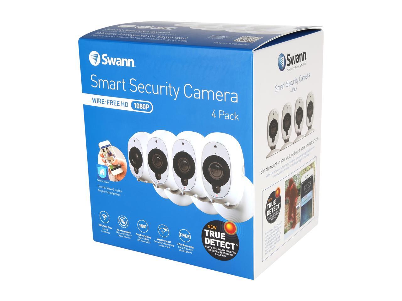Swann Smart Security Camera: 1080p Full HD Wireless Security Camera ...