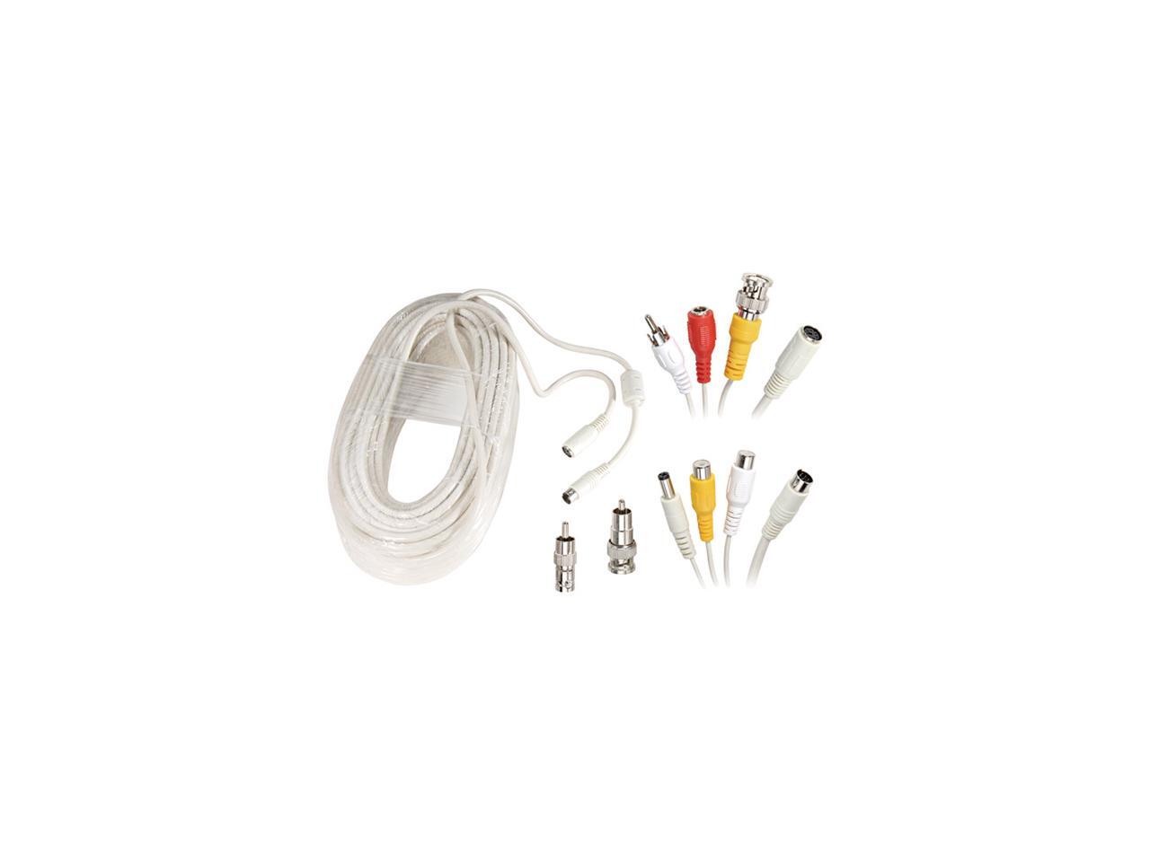 LOREX CVA6960100 100ft Universal Surveillance Camera Extension Cable