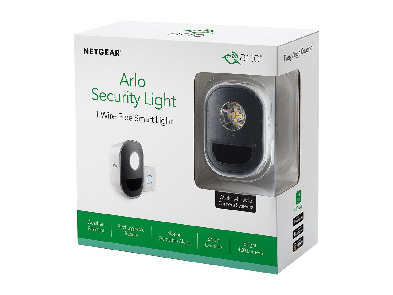 Arlo Smart Home Security 1 Light Kit (ALS1101) Wireless, Weather Resistant, Motion Sensor