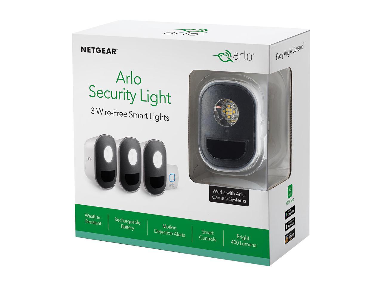 Arlo Smart Home Security 3 Light Kit (ALS1103) Wireless, Weather