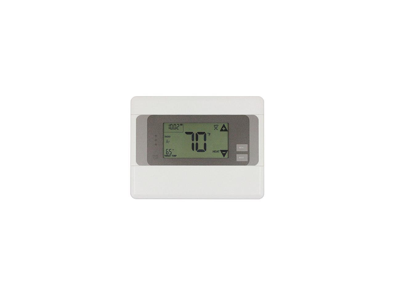 2gig CT100 Z-Wave Touch Screen Programmable Thermostat (White) - Newegg.com