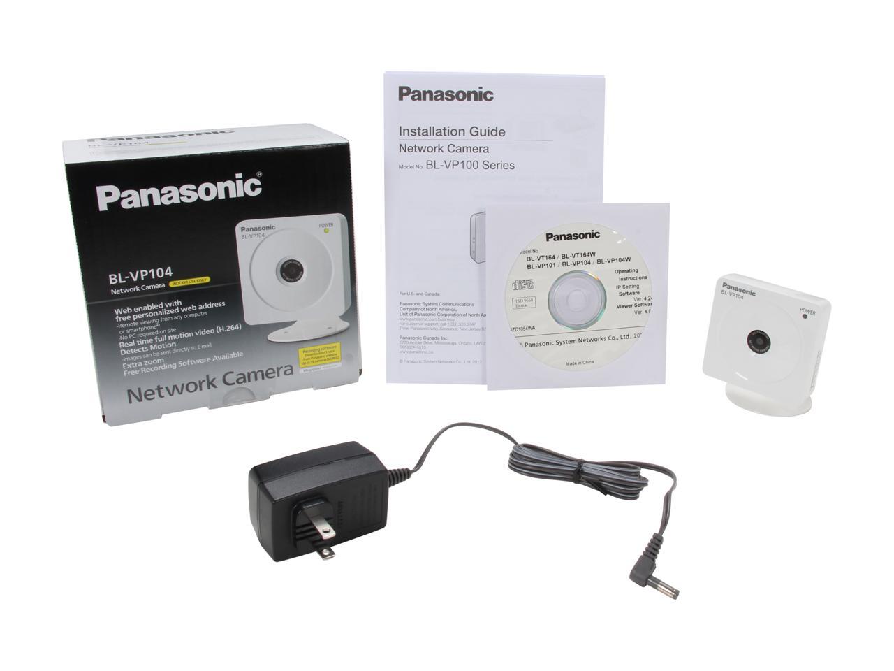 Panasonic BL-VP104 Network Surveillance Camera - Newegg.com