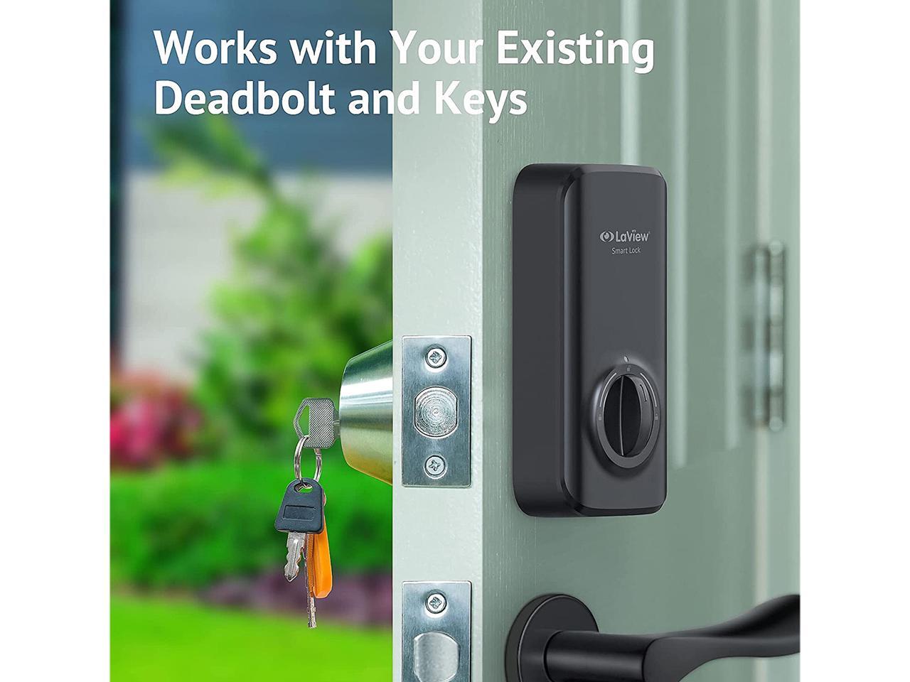 LaView Smart Door Lock,Enabled Connect WiFi & Bluetooth and Achive