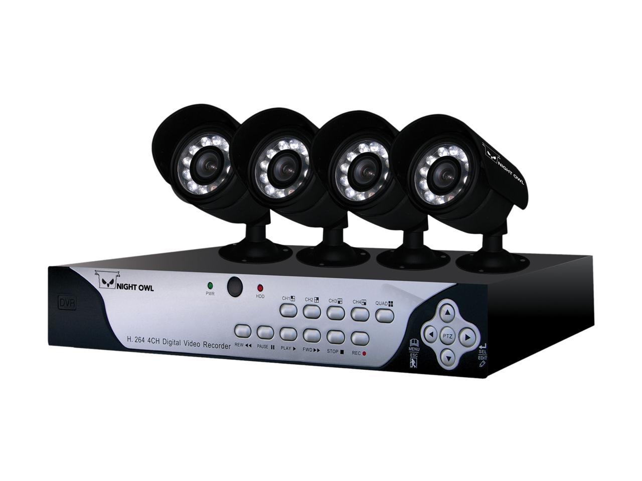 night owl 4 channel dvr with 500gb hdd