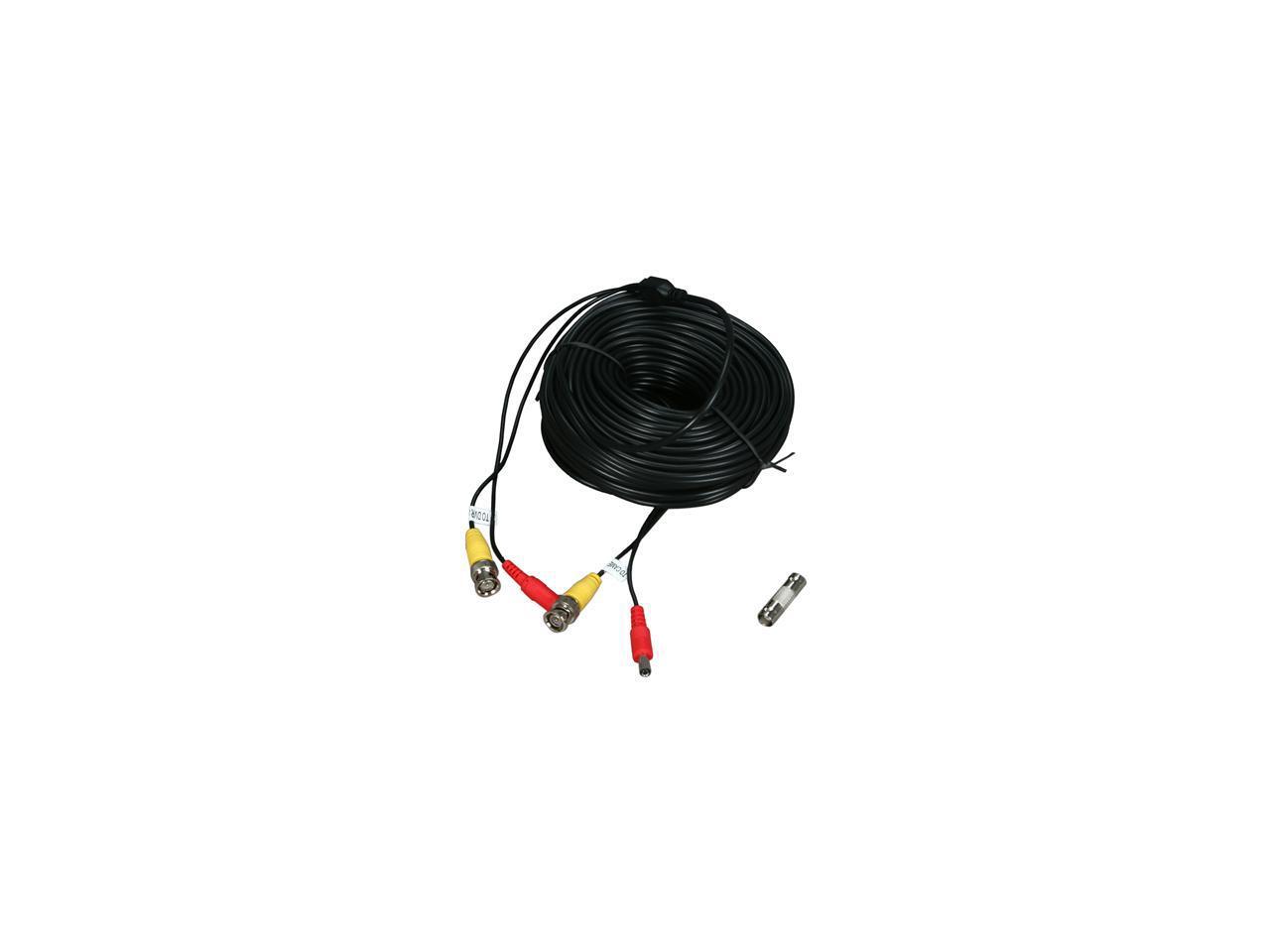 Night Owl CAB100 100 ft. BNC Video/Power Camera Extension Cable with