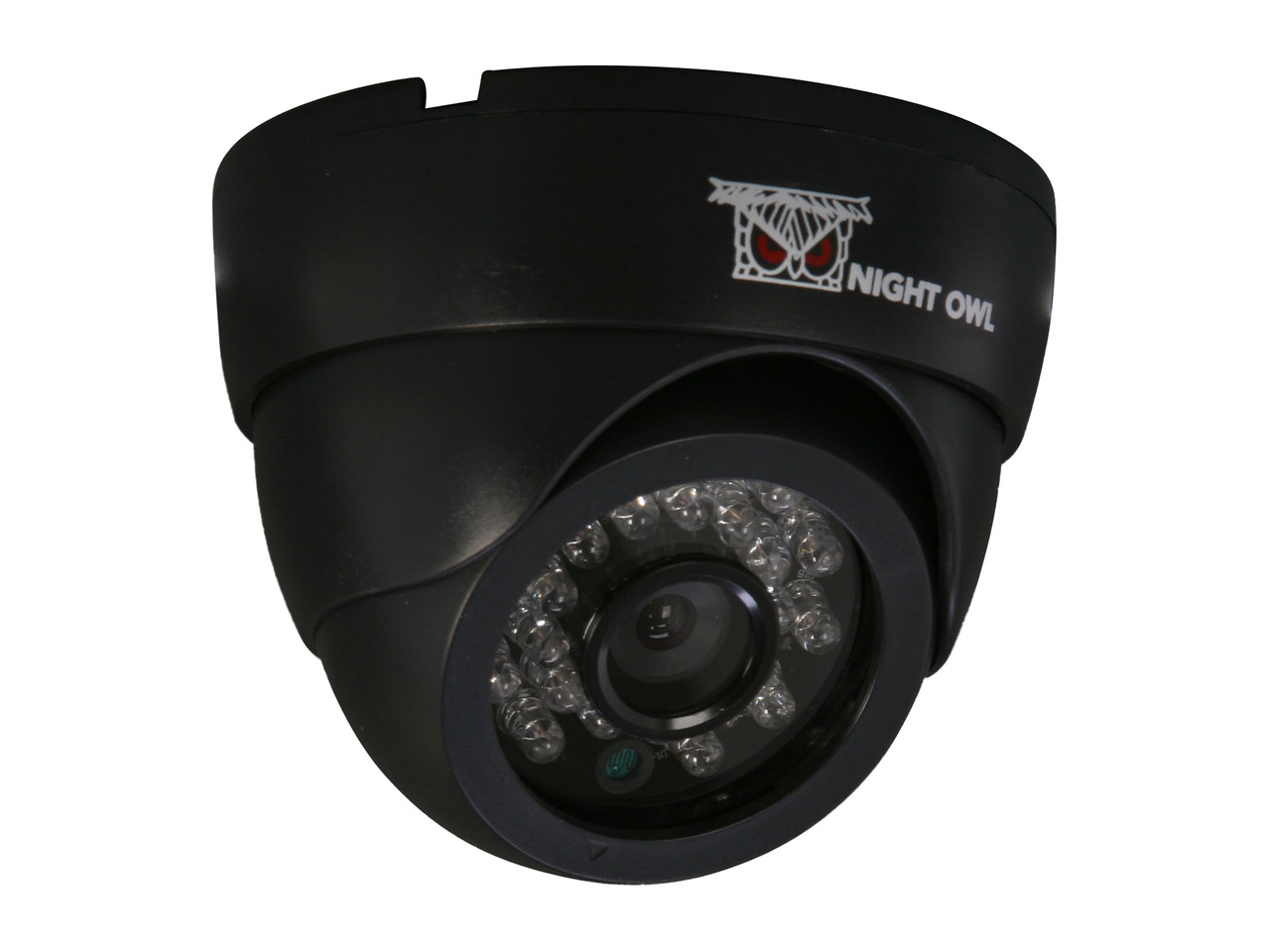 Night Owl CAM-DM420-245A Indoor Dome Black Camera with Audio - Newegg.com