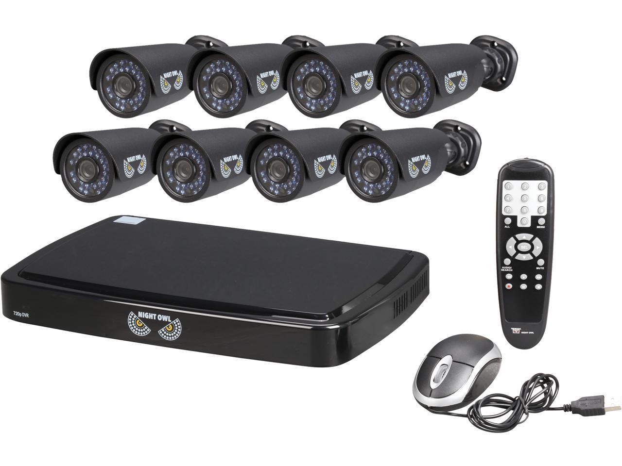 night owl 720p hd video security dvr 16 channel