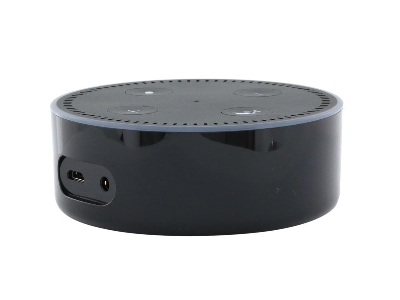 Amazon Echo Dot Smart Assistant-Noir 2nd Génération 