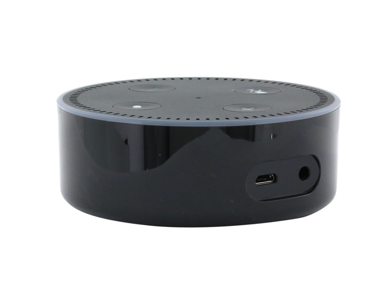 vulgaritet vanter mærke Amazon Echo Dot (2nd Generation) - Black - Newegg.com