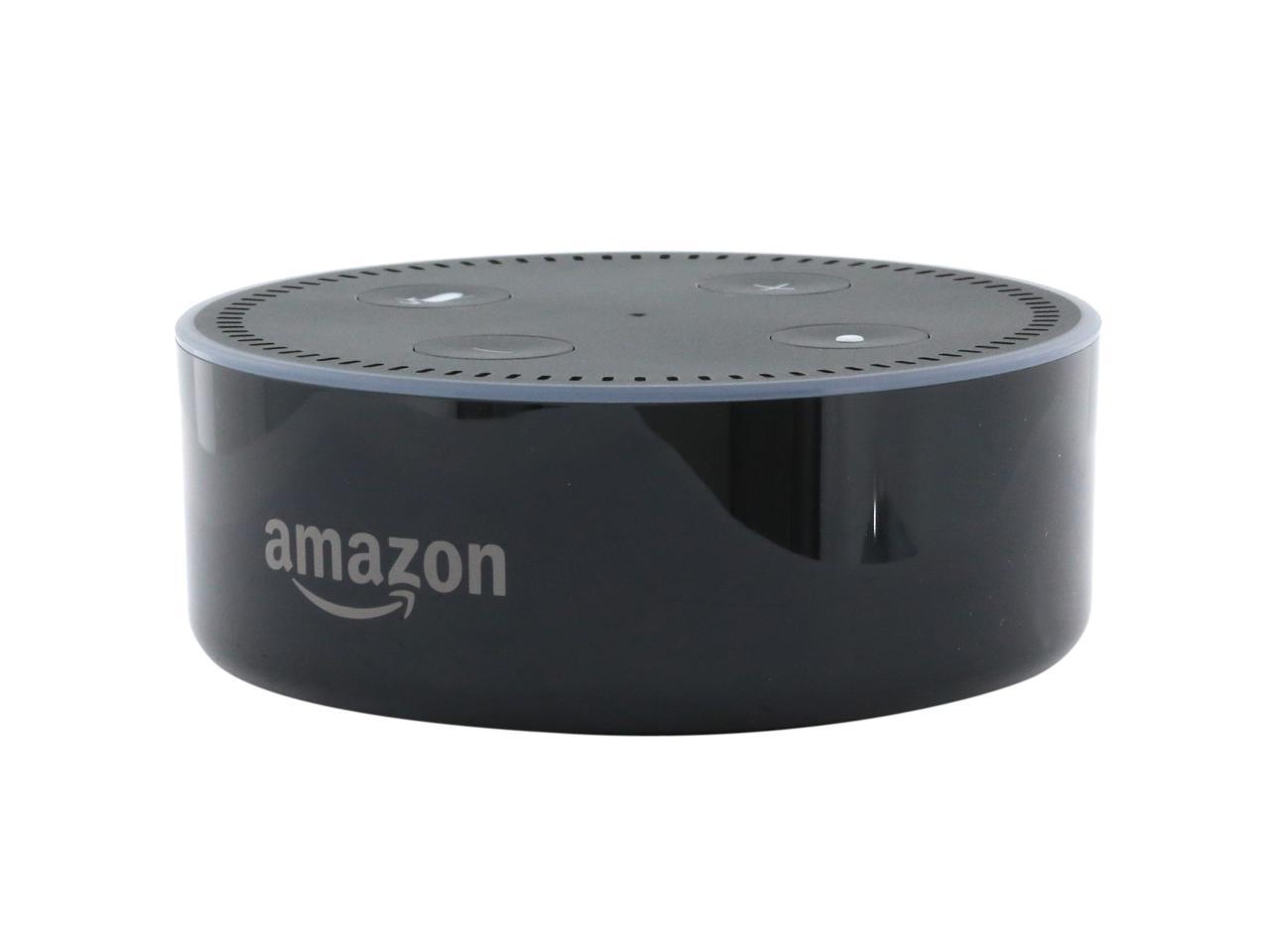 Amazon Echo Dot 2nd Generation Black Smart Assistant  with Alexa 