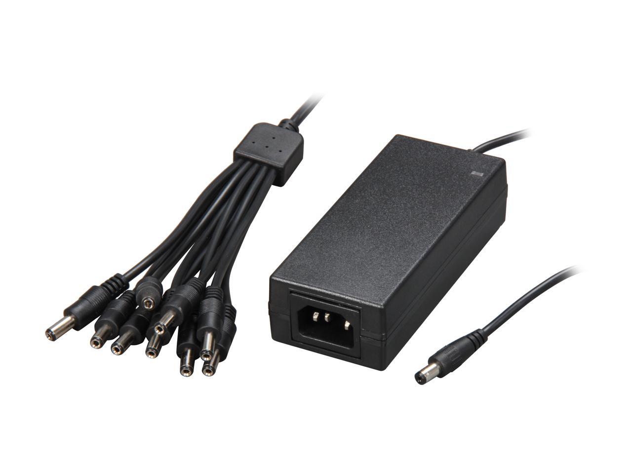 Zmodo PA1059 9 Port 12V 5A DC Power Adapter for IR Security Cameras
