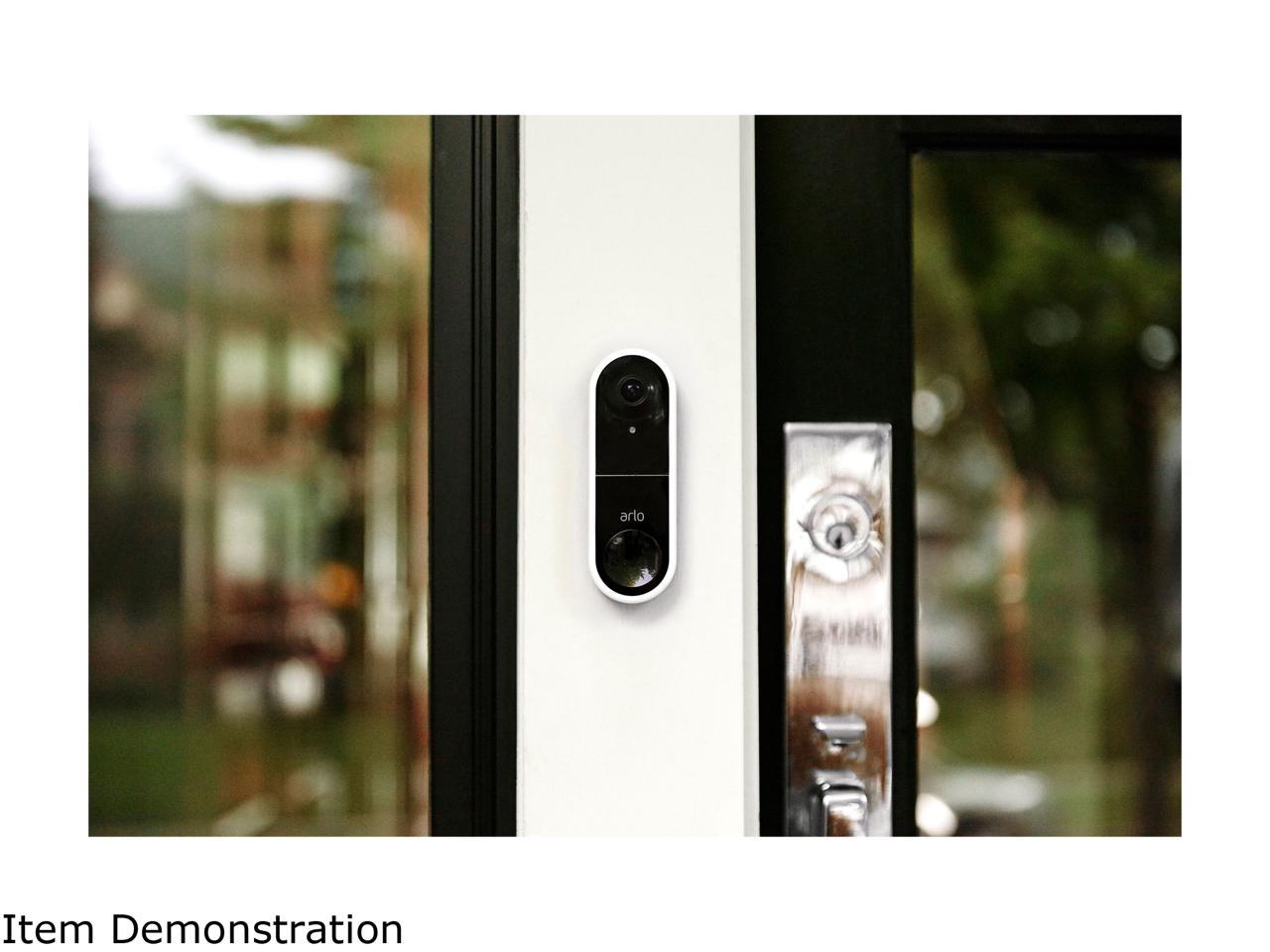 Arlo Smart Video Doorbell 180° Viewing Angle Builtin Siren (Wired Power)
