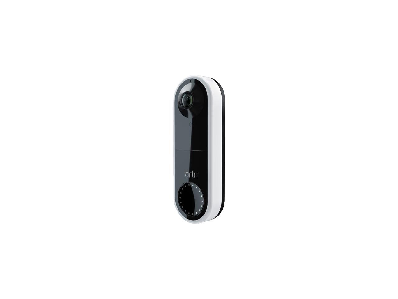 Arlo AVD1001100CNS Wired Smart Video Doorbell HD Video Black